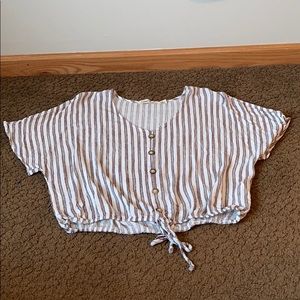 Vertical Striped Shirt